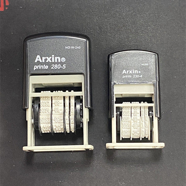 包邮Arxin亚信回墨印239小日期印240大日期印 数字印回墨印 印章