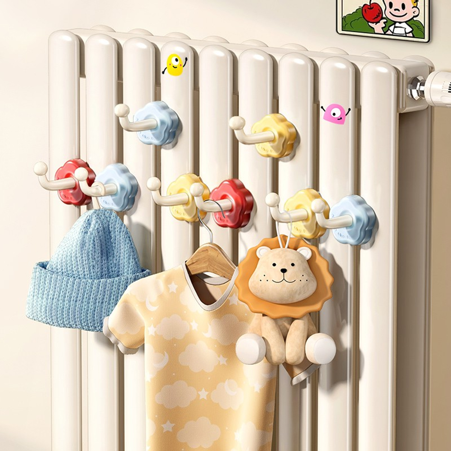 【屋里暖气置物必看！】实用挂钩