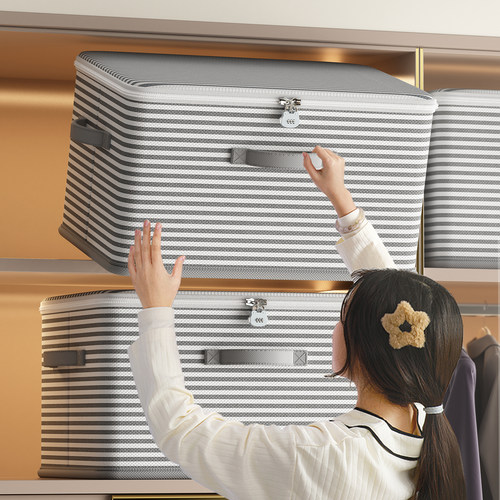 【安全隐私有保护！】带锁收纳箱