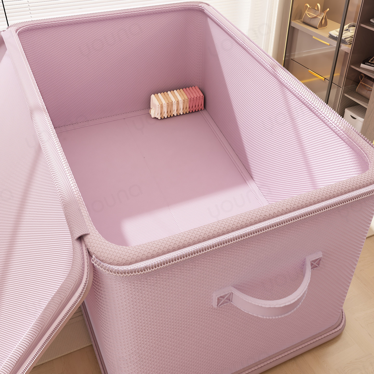 衣服收纳箱家用大容量可折叠带锁衣柜装衣物被子玩具百纳箱储物盒,收纳整理,收纳箱,淘宝优惠券,粉丝福利购,淘宝优惠卷