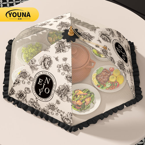 【某音K总推荐】可折叠透气菜罩