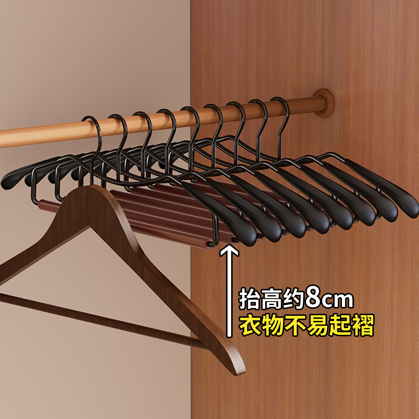 【不买后悔一年！】短脖子衣架