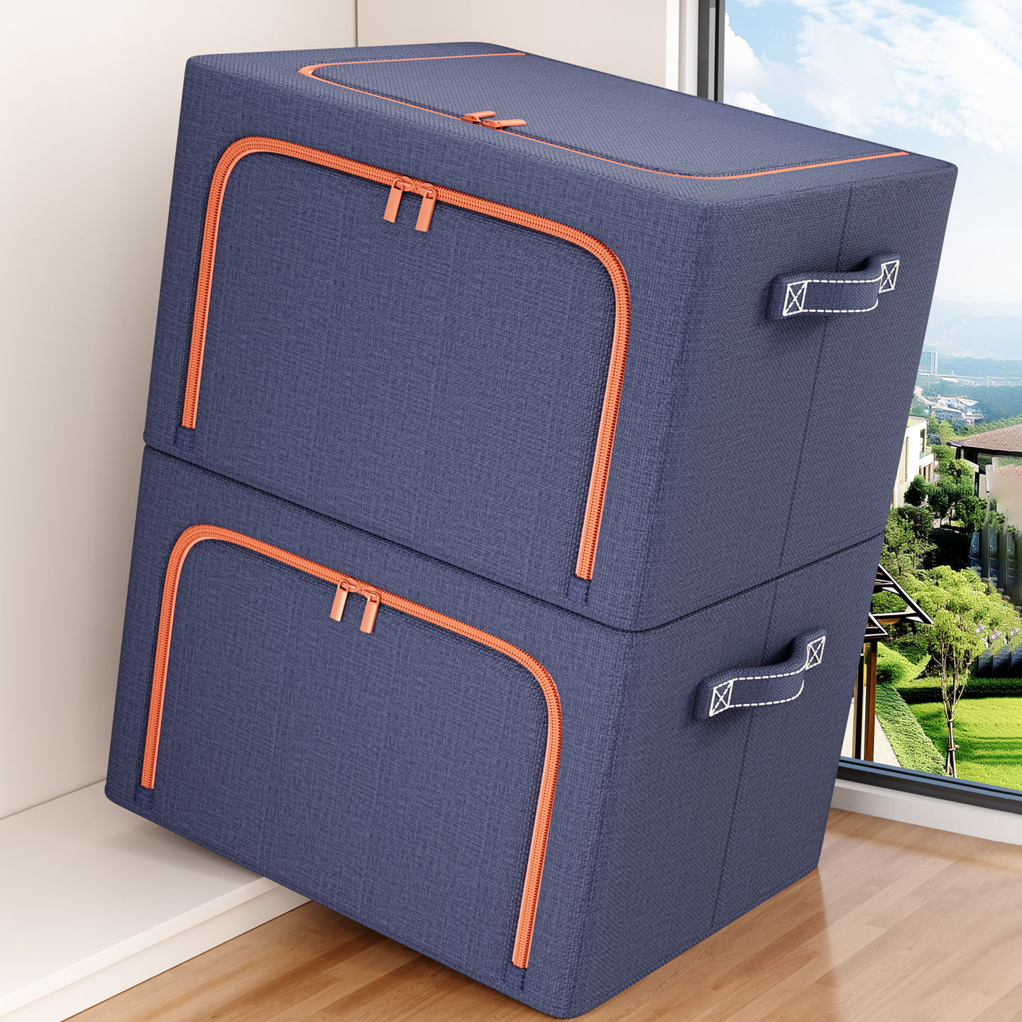 甄选衣物收纳箱【音符同款！】