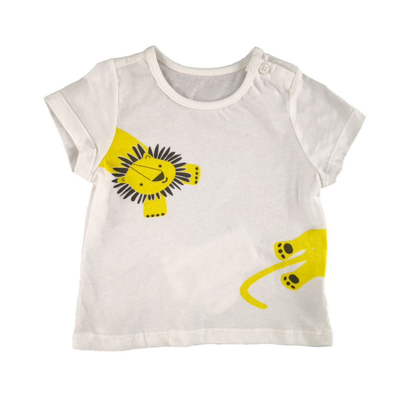 pourbebe欢乐马戏团男童针织小狮子短袖T恤雪白|msdalam kategori Kanak-kanak/Bayi/Keluarga dipasang, baju-T - dari Buy2taobao.com untuk memberikan perkhidmatan ejen Taobao profesional membeli