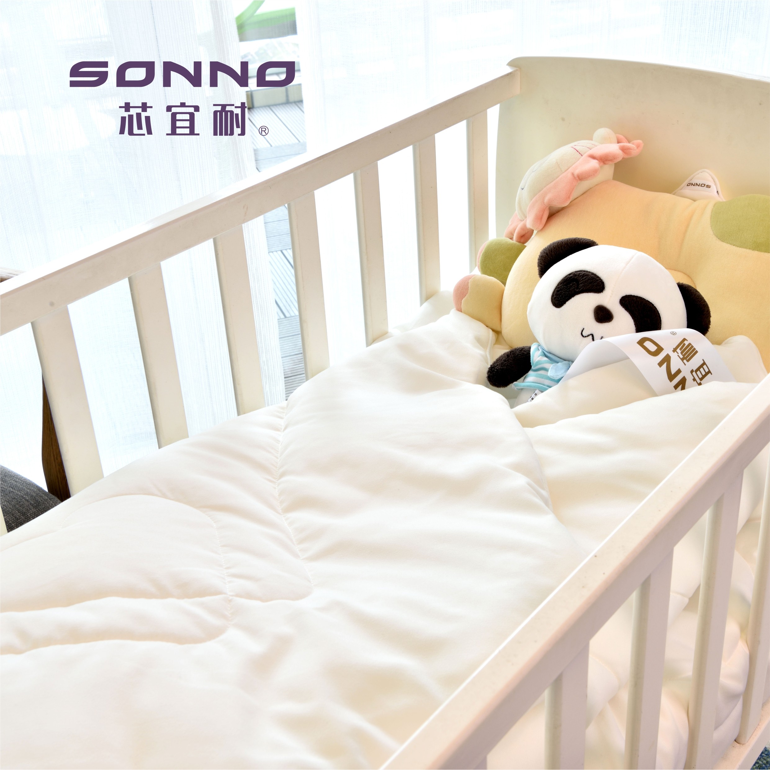 SONNO春秋冬被加厚保暖可水洗儿童被子被芯四季通用婴儿被宝宝被