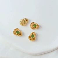 11#Яшмовая тыква 13×9мм 1 шт.