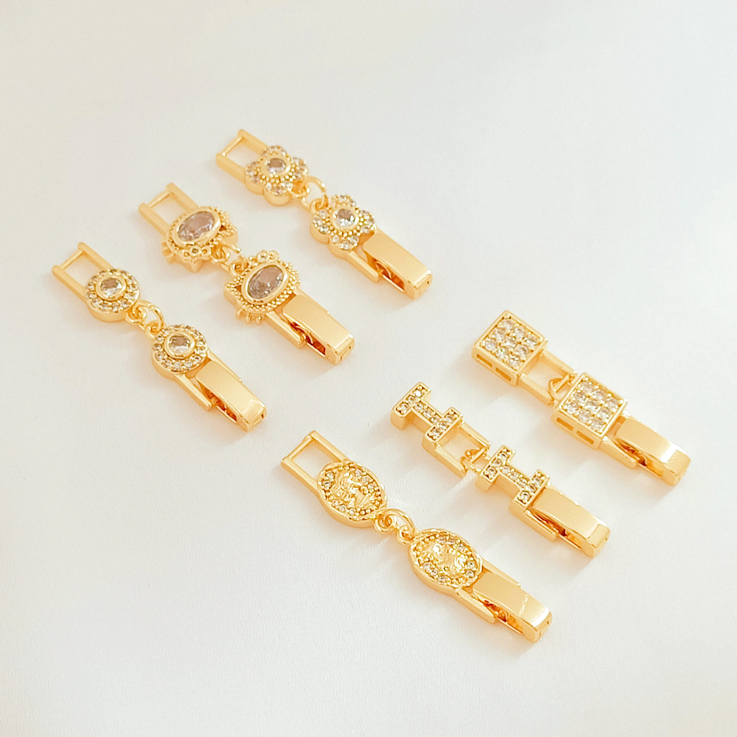 强保色14K包金镶钻表带扣延长扣DIY饰品配件手链项链延长链装饰扣,饰品/流行首饰/时尚饰品新,其他DIY饰品配件,淘宝优惠券,粉丝福利购,淘宝优惠卷