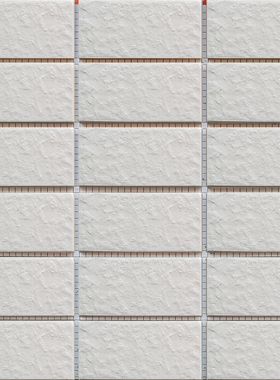 广州新塘合汇学府名郡外墙砖4595白色麻面通体外墙砖