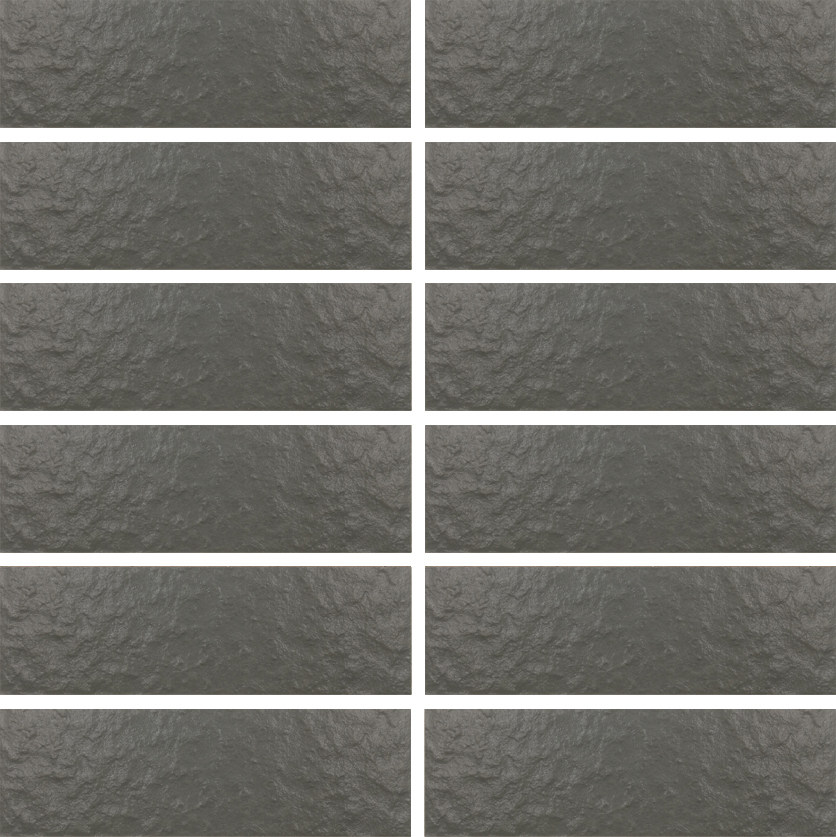 45*145mm深灰色外墙瓷砖纸皮砖深灰色麻面通体外墙砖灰色室外瓷砖