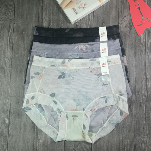富妮来网纱女士包臀高腰性感平角