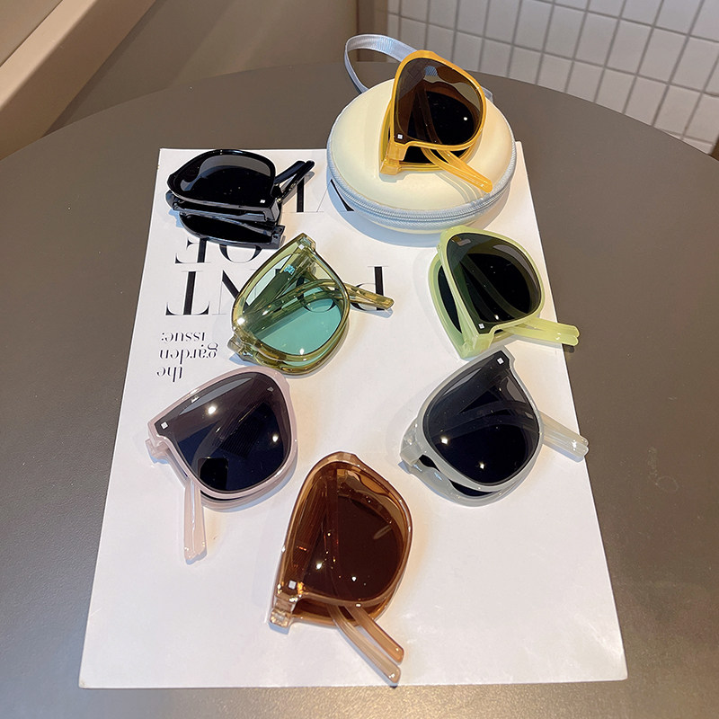 儿童可折叠防紫外线太阳镜遮阳镜