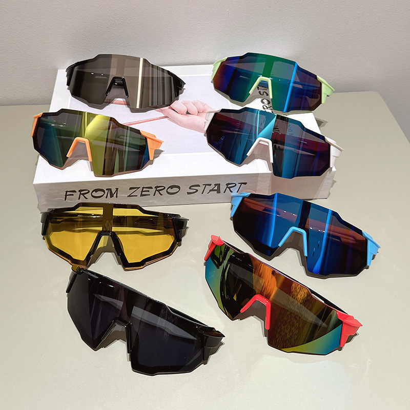 男女户外骑行防风炫酷防晒太阳镜