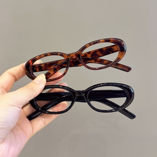 儿童眼镜框男女童时尚 宝宝拍照走秀无镜片眼镜潮 百搭眼镜框架个性