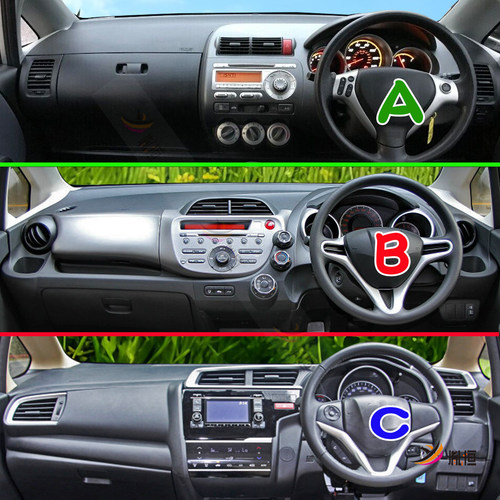 适用Honda JAZZ右驾GE8港车GE6仪表台City避光垫GE4飛度遮陽墊GD1