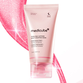 美蒂秋芙medicube三文鱼PDRN 粉色咖啡因撕拉面膜75ml 弹润肌肤