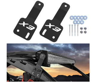 适用CAN AN Maverick X3长条灯安装支架 50英寸LED射灯车顶灯架