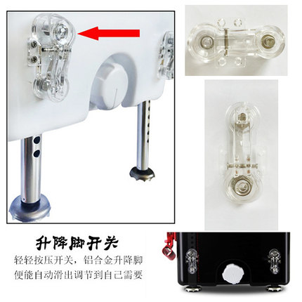 钓箱原厂配件升降脚按钮开关卡扣铝合金腿加厚通用钓鱼箱腿限位键