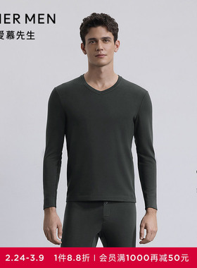 爱慕先生25AW优享羊绒暖衣V领长袖NS72M951