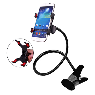 手机支架多功能懒人支架子床头手机架通用手机夹金属底座直播桌面俯拍支撑架床上追剧看电视磁环磁吸男女同款