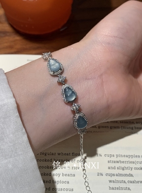 天然翡翠葫芦手链S925纯银女款高级轻奢手链送朋友礼物送证书礼盒