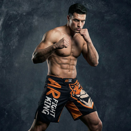 运动训练健身跑步UFC弹力MMA短裤