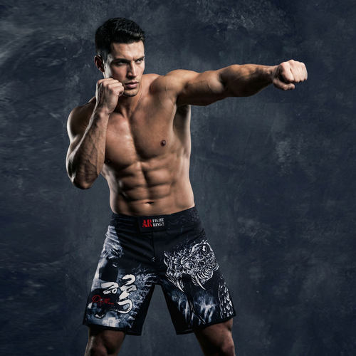 MMA毒液多巴胺速干运动短裤耐磨巴西柔术训练格斗泰拳击UFC五分夏 - 封面
