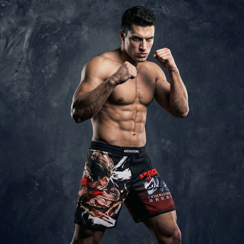 MMA搏击训练五分速干耐磨短裤