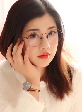 【免费配度数】DATANG大棠 女士复古眼镜框小红书爆款轻至7克镜架