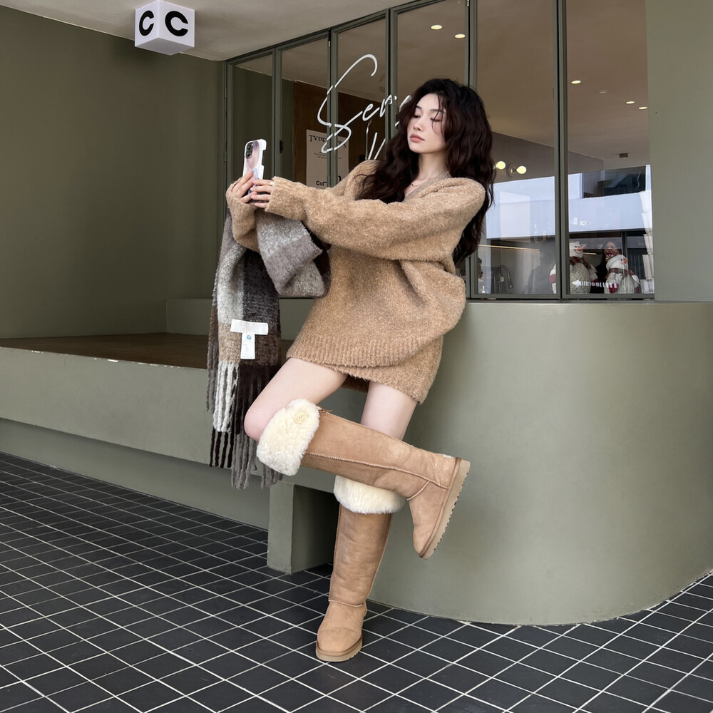 2025冬季新款百搭长袖毛衣套装