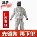加厚全身喷砂服打沙衣帆布油漆分连体冲砂喷专用防护服工作服