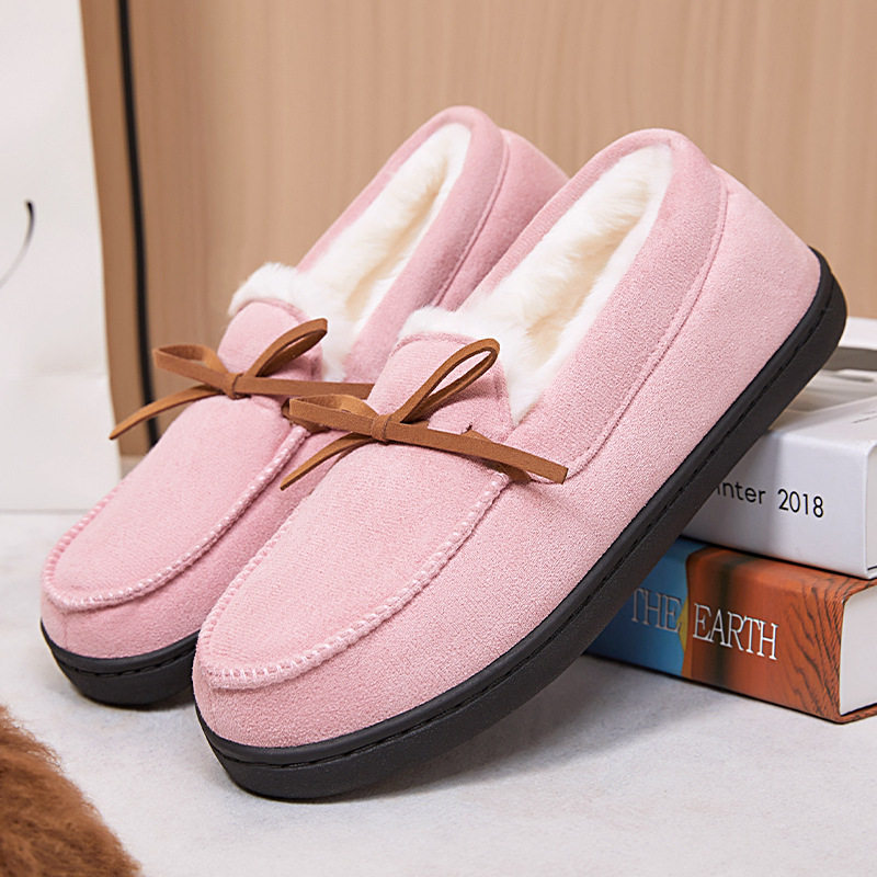 鞋子女棉鞋加绒加厚棉靴一脚蹬浅口雪地靴防寒保暖短靴百搭冬季鞋,女鞋,棉鞋,淘宝优惠券,粉丝福利购,淘宝优惠卷