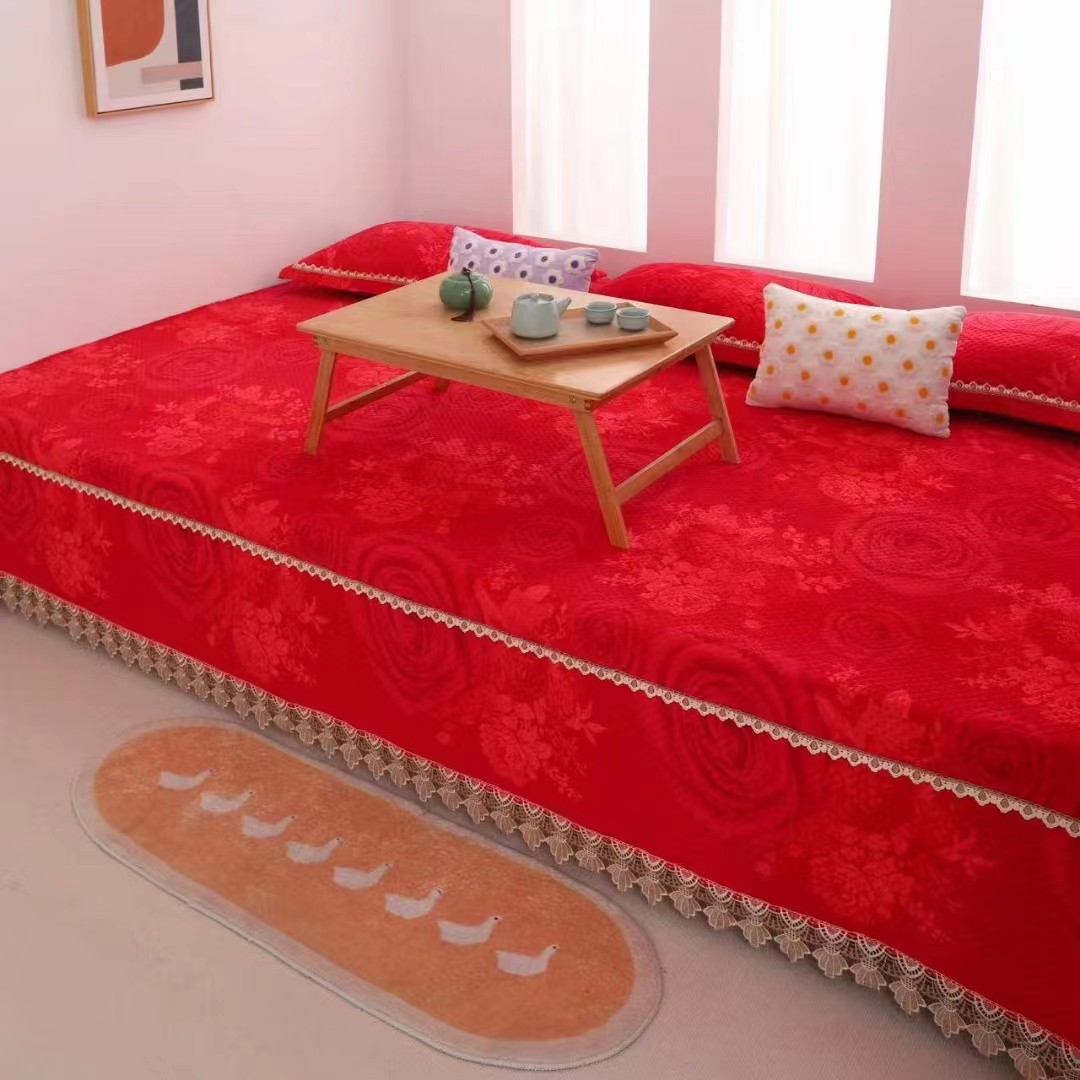 牛奶绒大炕单大炕垫子榻榻米床盖四季通用专用床单农村炕毯3到4米,床上用品,床盖,淘宝优惠券,粉丝福利购,淘宝优惠卷