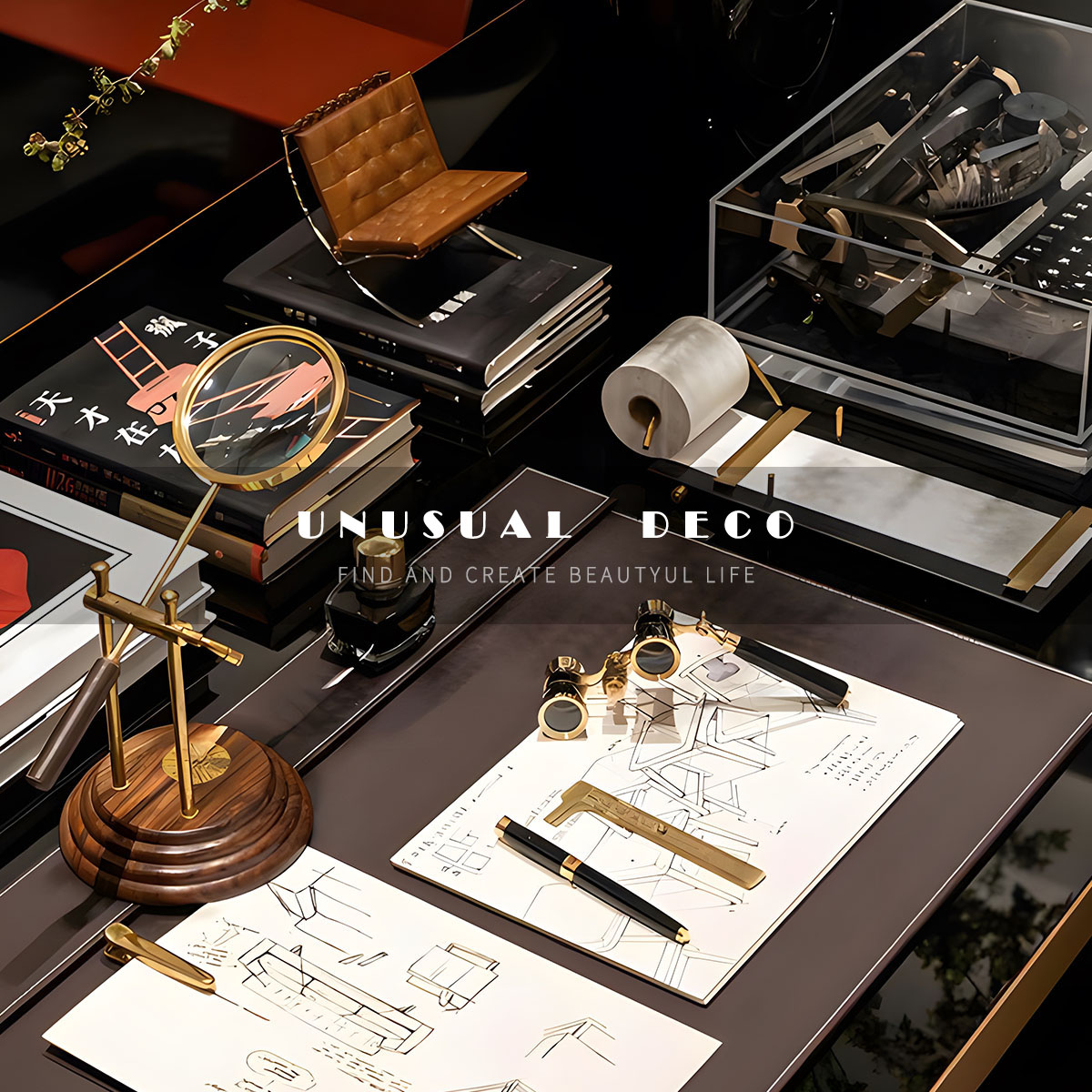 UNUSUALDECO饰品摆件复合材质