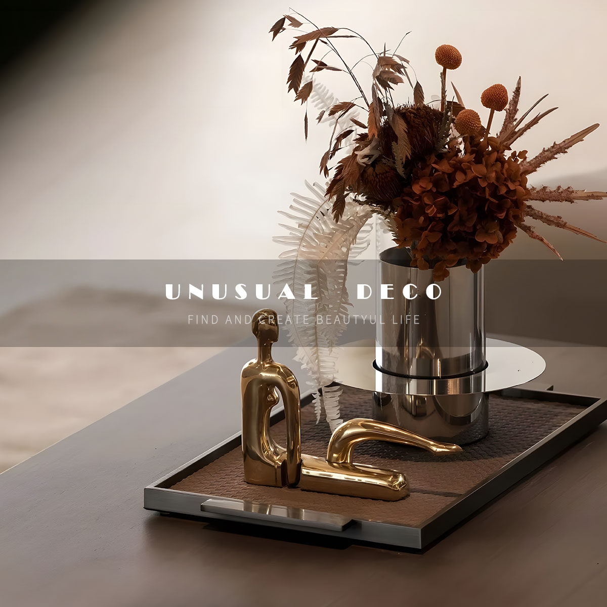UNUSUALDECO复合材质饰品摆件
