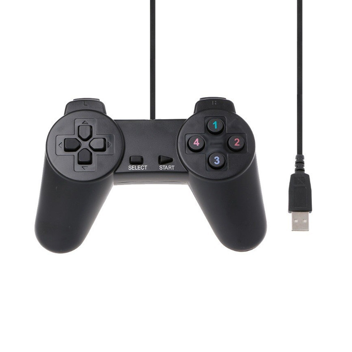 笔记本游戏手柄PC台式电脑有线USB摇杆双人FC红白机经典怀旧街机