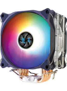 寒塔CPU散热器12代1700 铜管115X静音X58台式电脑AM4风扇2011 X79