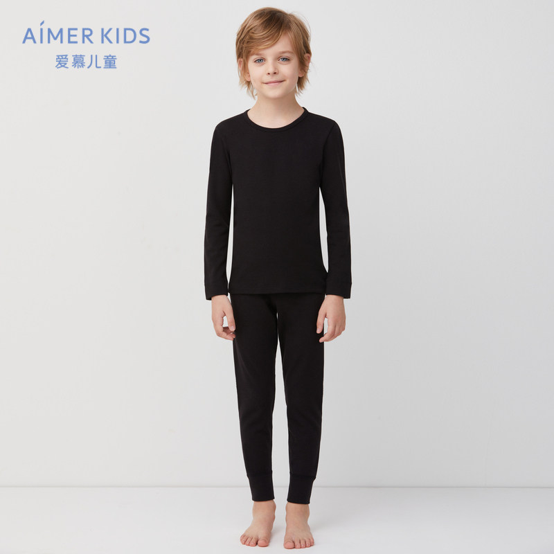 21秋冬新品爱慕儿童暖阳男孩女孩学生中性单层保暖套装打底衣裤,童装/婴儿装/亲子装,内衣套装,淘宝优惠券,粉丝福利购,淘宝优惠卷