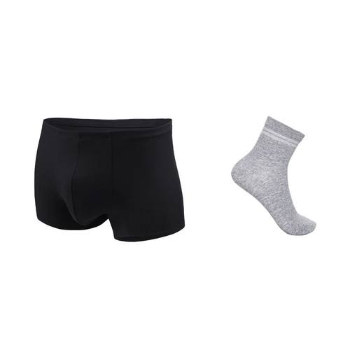 爱慕先生16AW1号裤包腰平角裤+22SS中筒休闲袜NS23V81+NS94W158