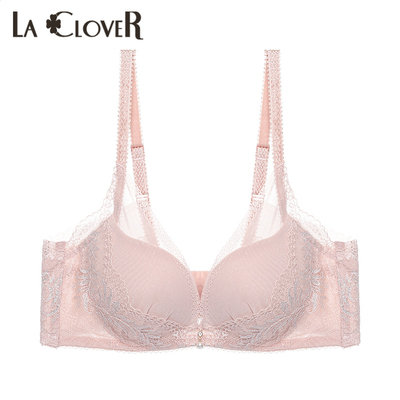 【新品】LACLOVER兰卡文轻舞美塑3/4模杯文胸性感蕾丝内衣LC11UB2