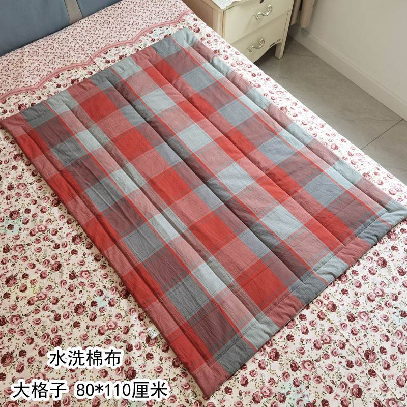 纯棉布小褥子生理期经期姨妈期小垫子儿童床垫透气垫背可机洗包邮