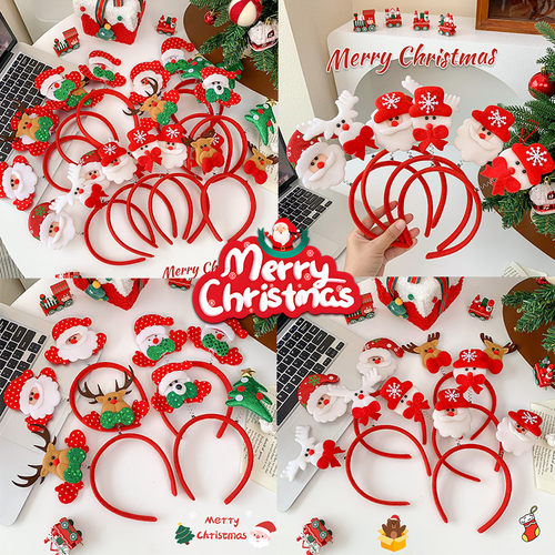 圣诞节发箍圣诞老人头箍