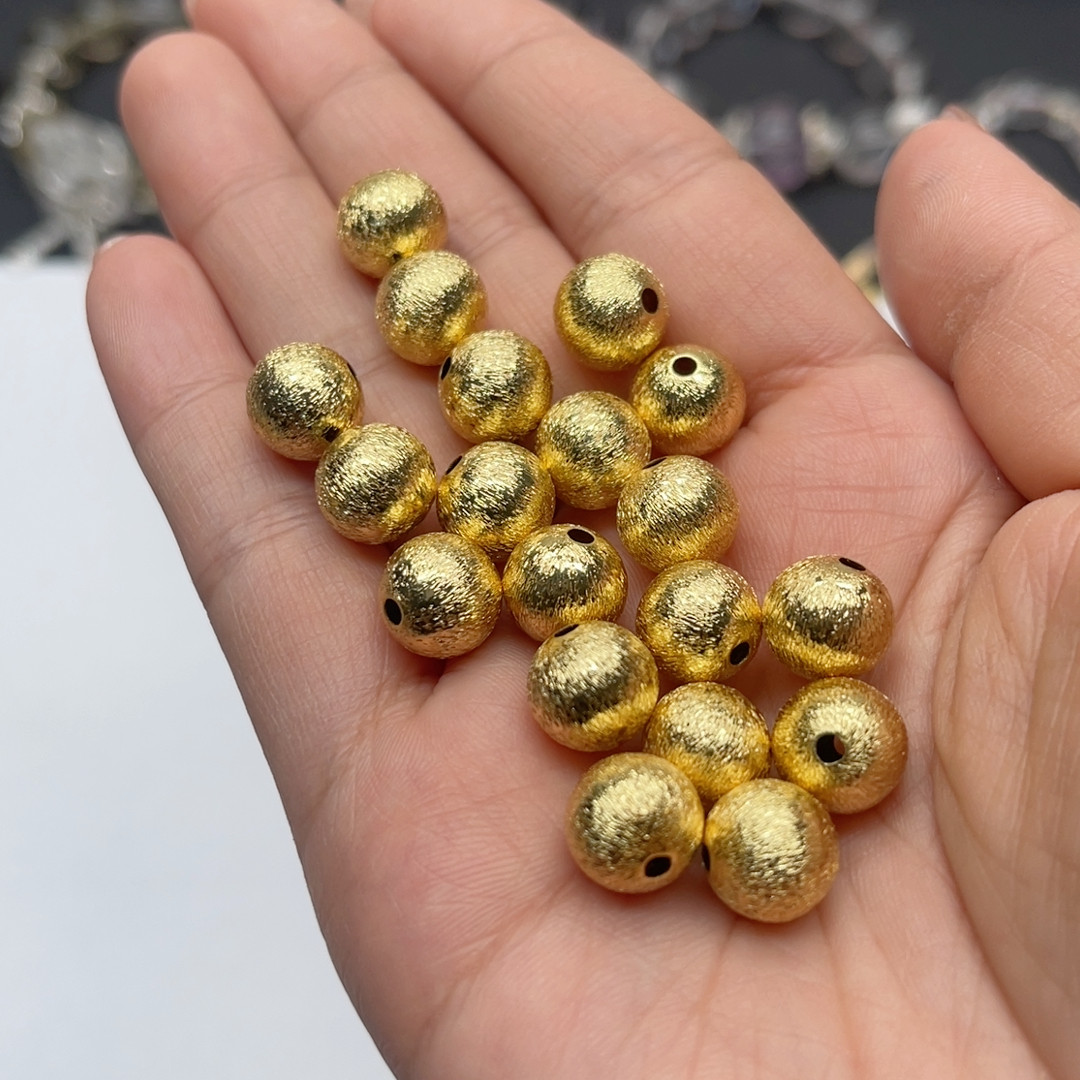 49号10毫米拉丝金色球一个,饰品/流行首饰/时尚饰品新,其他DIY饰品配件,淘宝优惠券,粉丝福利购,淘宝优惠卷