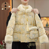 拜年服加厚棉袄 儿童加厚新中式 女童国风棉服外套冬季 2026新款