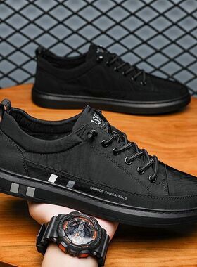 板鞋男2024秋季新品跨境爆款冰丝透气休闲男士板鞋欧洲站男鞋批发