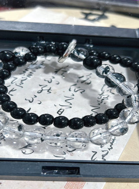 新中式中国风平安扣双层小众手串串珠2024新款高颜值情侣手链手饰