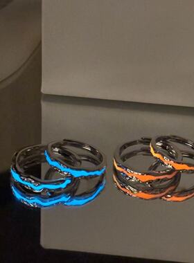 银光年系列情侣戒指可发光高颜值闺蜜款个性生日送礼物送闺蜜