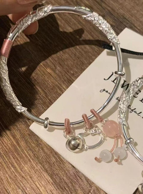 小猫手镯时尚ins小众学生休闲百搭简约时尚手饰女2025新款