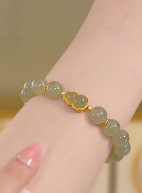 福禄手链葫芦手串轻奢复古优雅女生饰品礼物