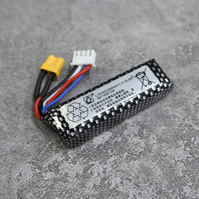 11.1v锂电池玩具枪配件7.4v田宫头xt30 sm接口通用配件