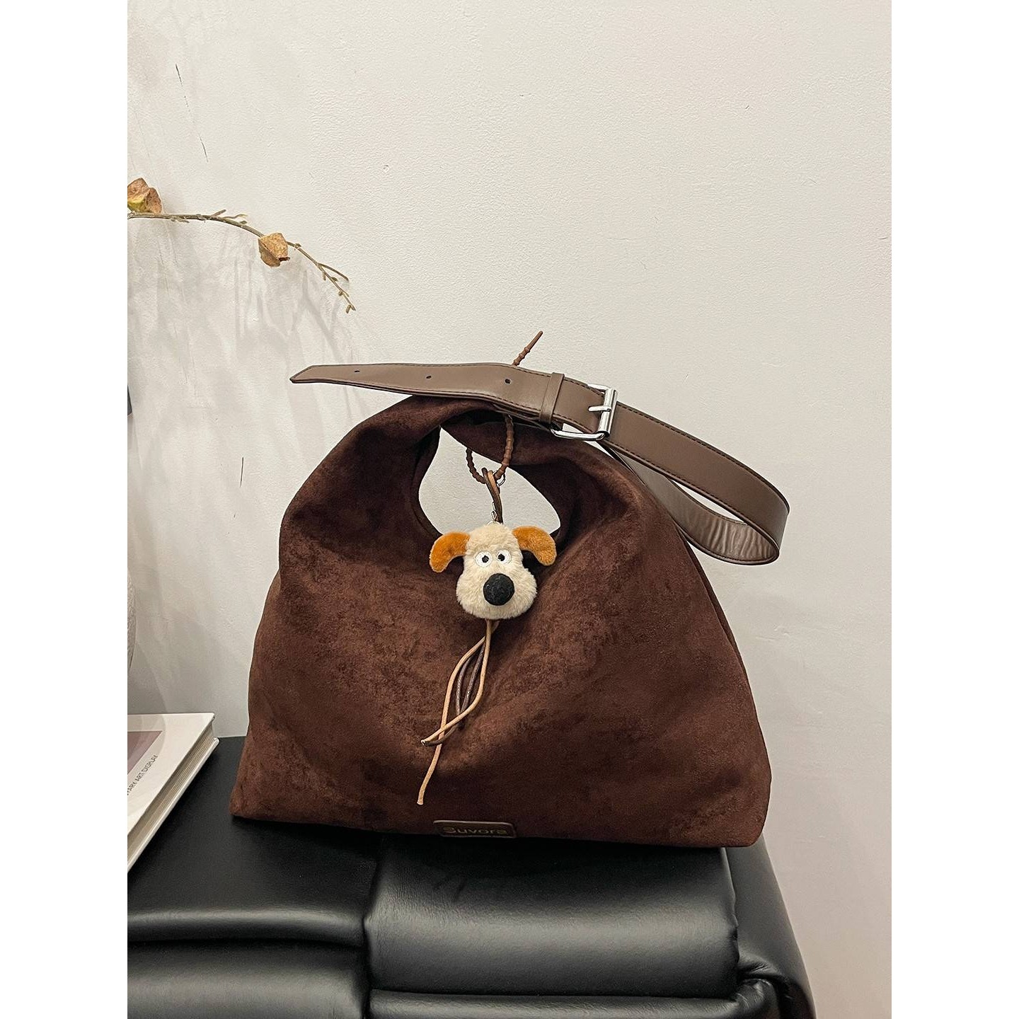 商场品牌2025新款复古子母包包女式高级感时尚慵懒风单肩包轻便腋